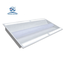 Open office place led white light troffer with air slot for air condition